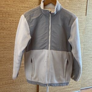 The North Face jacket, white